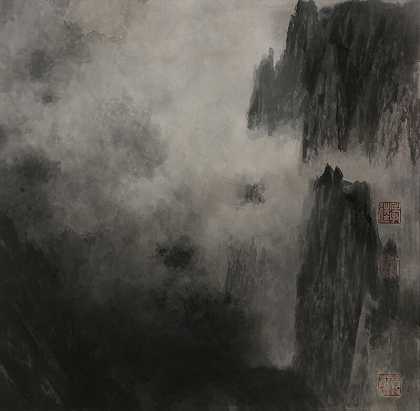 《雾中的黄山》（2015） by Wong Hau Kwei 黃孝逵