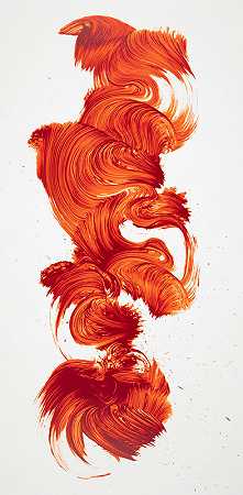 Wave&Particle 2（2021） by James Nares