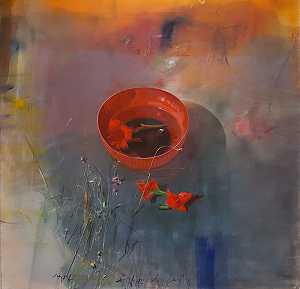 I fiori le foglie l\’acqua（约2000年） by Mario Madiai