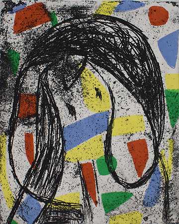 Letters Revolt | La Revole des Characters（1982） by Joan Miró