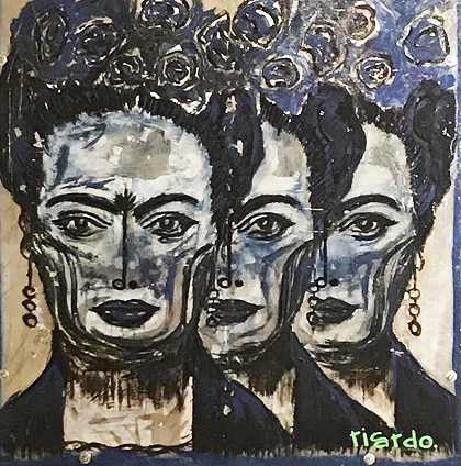 Frida的三张脸（2020） by Ricardo Cardenas-Eddy
