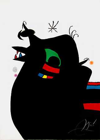 Le Marechal des Logis（中士）（1978年） by Joan Miró