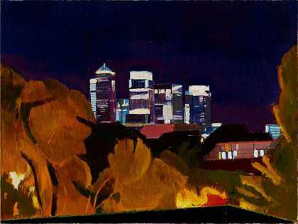 屋顶金丝雀码头（2005） by Daniel Preece