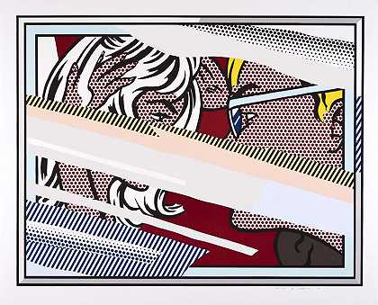 对话反思（1990） by Roy Lichtenstein