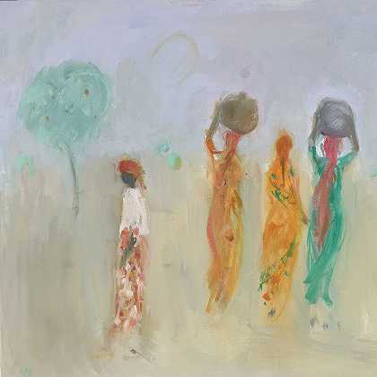 《三个女人和男孩》（2020） by Ann Shrager