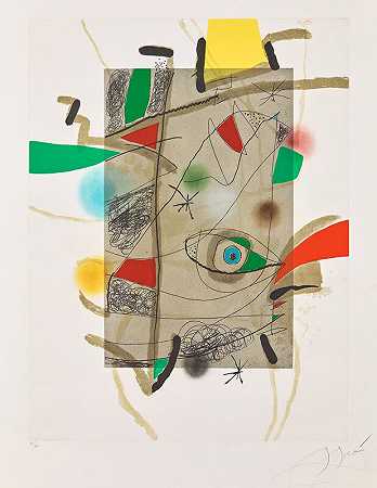 《六句之书III》（1981）[UNK] by Joan Miró