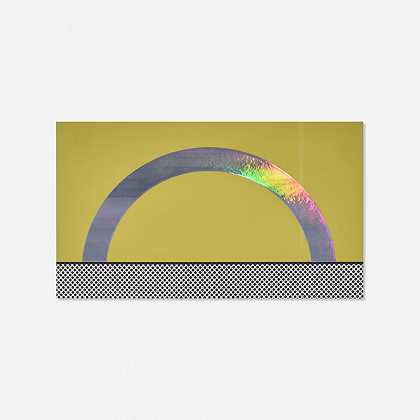 黄色的彩虹；《十大景观组合》（1967）中的景观7 by Roy Lichtenstein