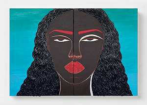 黑人女性（2021） by Delphine Desane