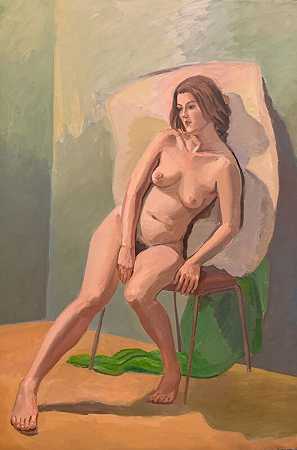 梦中女孩（对抗绿色）（1990） by Vincent Arcilesi