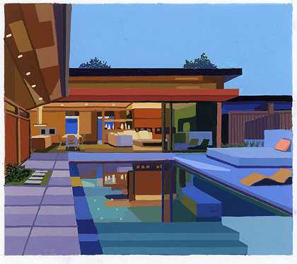 Ridgeline House（2020年） by Andy Burgess