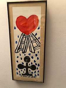 《心与梯》（1975） by Alexander Calder