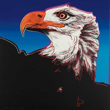 秃鹰，濒危物种（1983年） by Andy Warhol