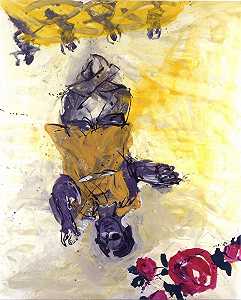 舞者穆诺（1997） by Georg Baselitz