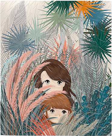 《捉迷藏1》——艾莉森和奥利维亚花园（2020） by Ivory Yeunmi Lee