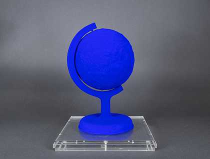 《蓝色地球》（1957） by Yves Klein