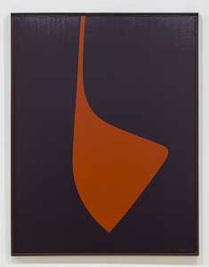 红色缩回（1967） by Fernand Leduc
