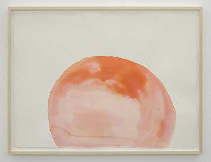 无标题（橙色圆圈）（约2013年） by Catherine Carmichael