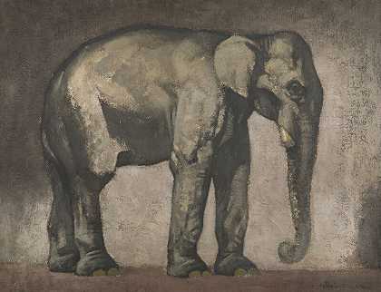 大象（约1930年） by Henri Deluermoz