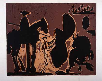 在黑桃之前。二（1959年） by Pablo Picasso