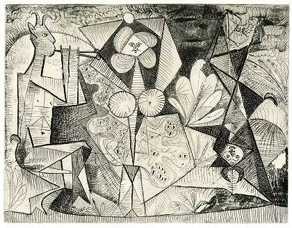 管道（1946） by Pablo Picasso
