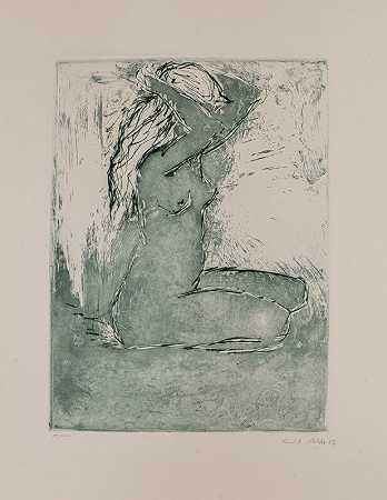 克尼恩德斯女孩（1907） by Emil Nolde