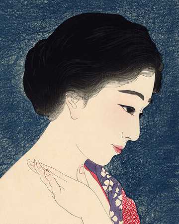 施粉（克肖）（1929） by Kotondo Torii