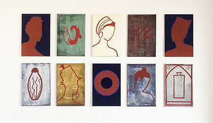 各种肖像和图案（1998-2000） by Liv Mette Larsen