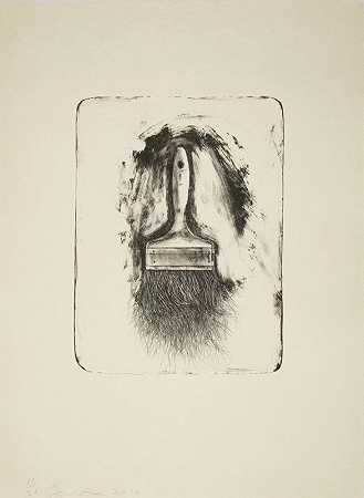 石头画笔#1（2010） by Jim Dine