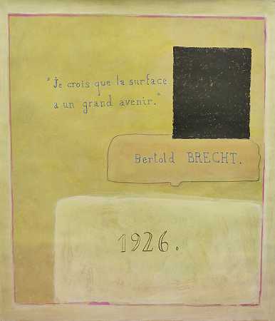 伯托尔·布莱希特1926（2018-19） by Jean-Michel Alberola