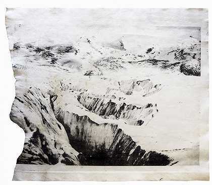 罗斯冰川帕蒂，纪念碑系列（2020年） by Douglas Mandry