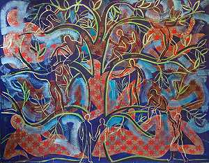 嗡嗡作响的树（2020） by Rachid Bouhamidi