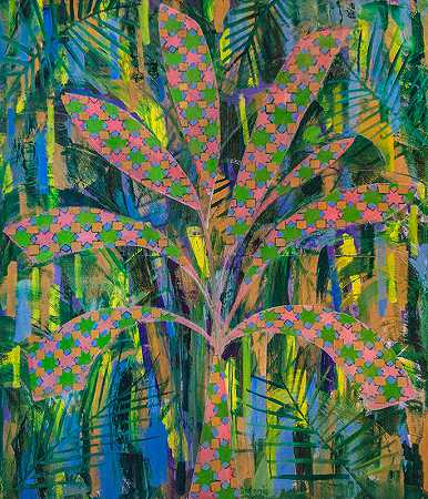 塔毛利香蕉树（2020年） by Rachid Bouhamidi