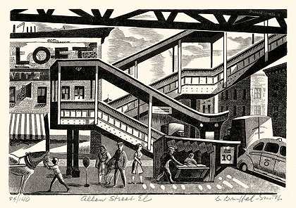 艾伦街（1941年） by Bernard Brussel-Smith