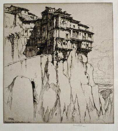 昆卡——悬崖居民（1921） by Ernest David Roth