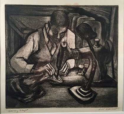 摇摆班（1937） by Will Barnet