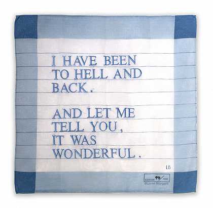 无标题（我去过地狱和回来）（2007） by Louise Bourgeois