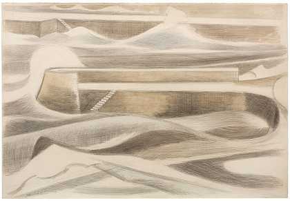 海堤（1935） by Paul Nash