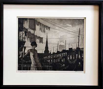 城市的光辉（1929） by Martin Lewis