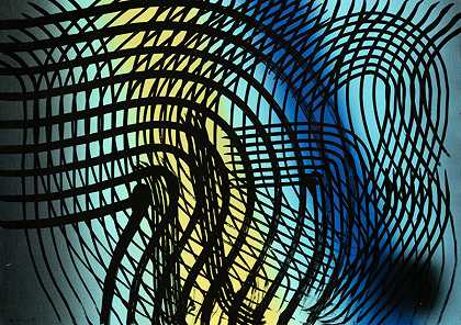 T-1972-H4（1972） by Hans Hartung