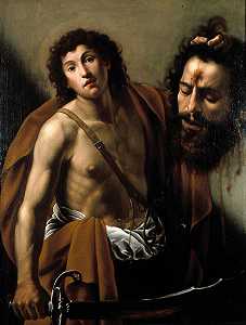 大卫和歌利亚的首领（1620年代早期） by Giuseppe Vermiglio