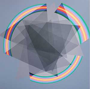 颜色光透明度（Khaos程序）（2010） by Horacio Garcia-Rossi