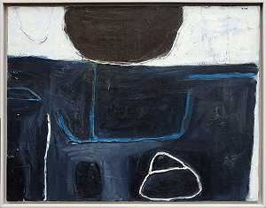 绘画，1960（1960） by William Scott (1913-1989)