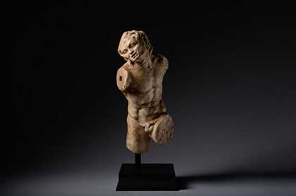 罗马大理石舞蹈萨提尔（约公元1世纪） by Anonymous