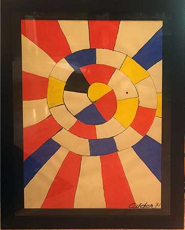 车轮（1971） by Alexander Calder