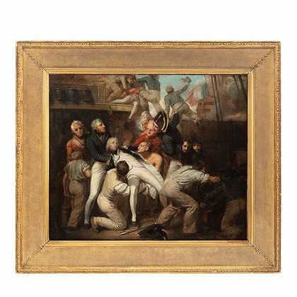 《纳尔逊之死》，1805年，塞缪尔·德拉蒙德（Samuel Drummond，1805年） by Samuel Drummond