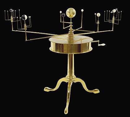 [带天文馆、地图仪和月神仪附件的鼓楼]。（约1800年） by Thomas BLUNT