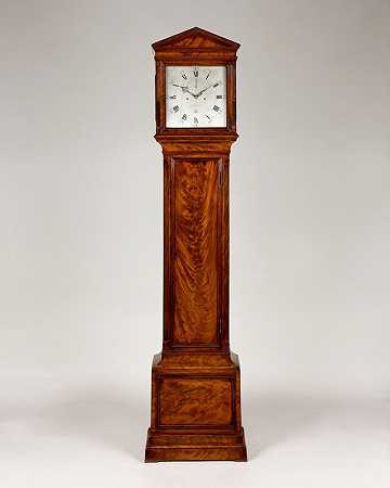 由这位著名的皇家钟表匠制作的乔治三世精密调节器（约1780年） by Benjamin Vulliamy 1747-1811
