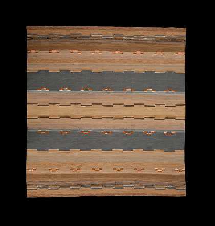 芬兰平纹地毯（世纪中期） by Unknown Finnish Weaver