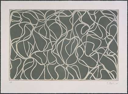 Greyer Muses（2001） by Brice Marden