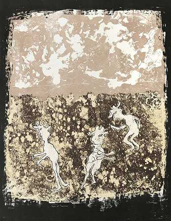 游戏和作品（1953） by Jean Dubuffet